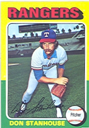 1975 Topps Mini Baseball Cards      493     Don Stanhouse